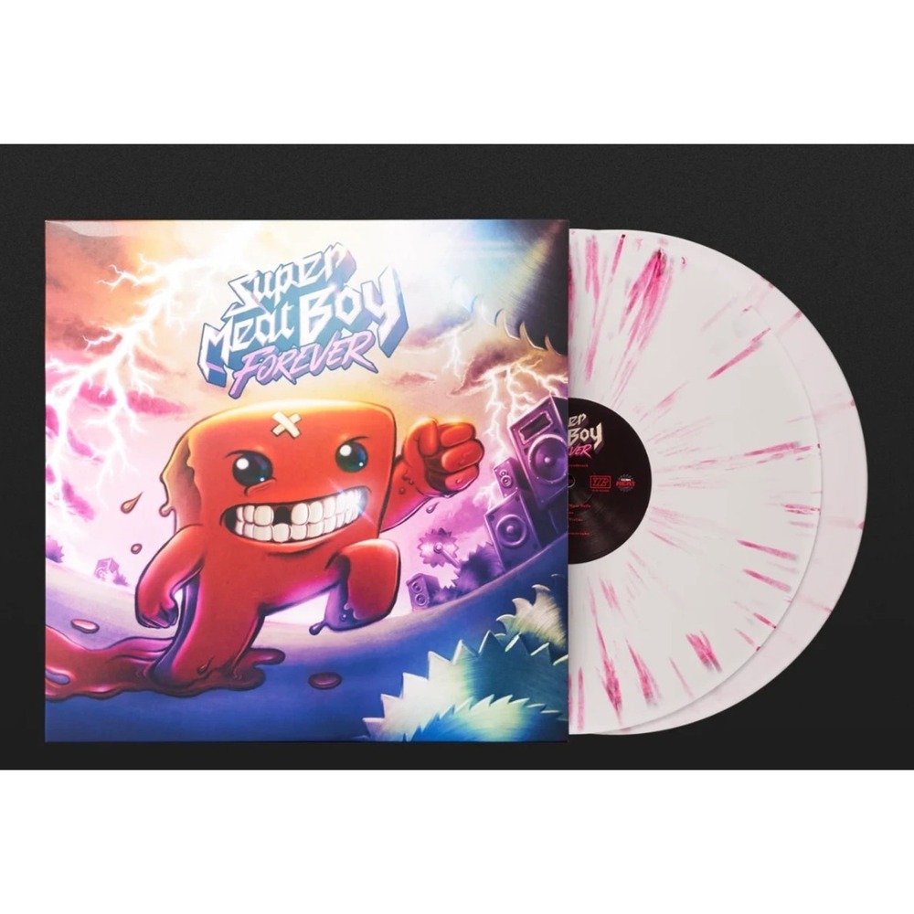 Super Meat Boy Forever Vinyl 2LP Limited Splatter OST SNES SEGA Brand New